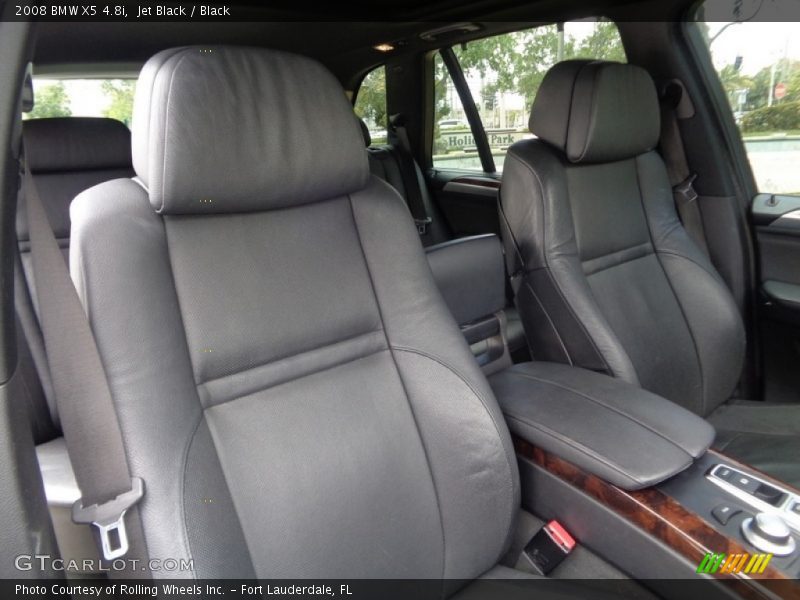 Jet Black / Black 2008 BMW X5 4.8i