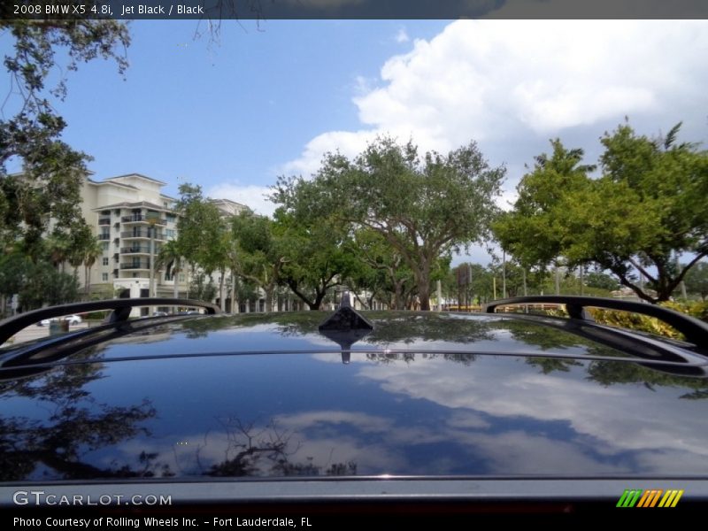 Jet Black / Black 2008 BMW X5 4.8i