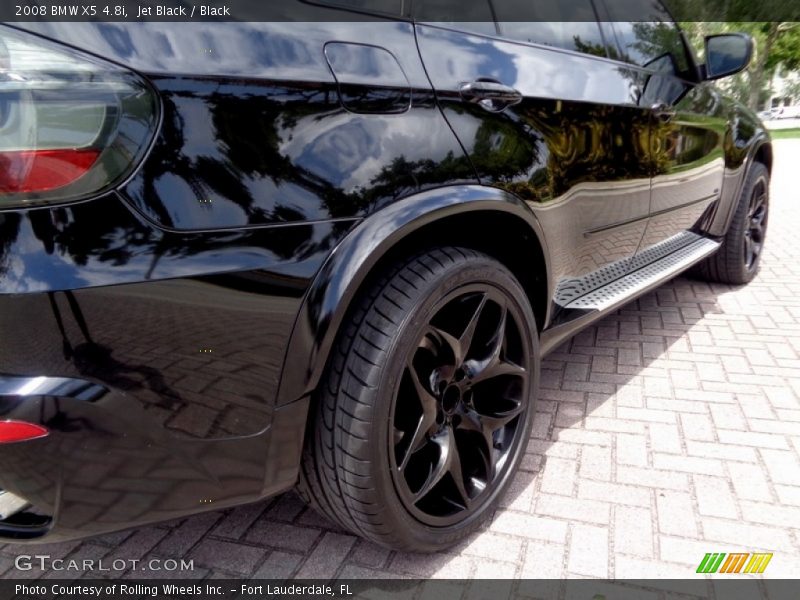 Jet Black / Black 2008 BMW X5 4.8i