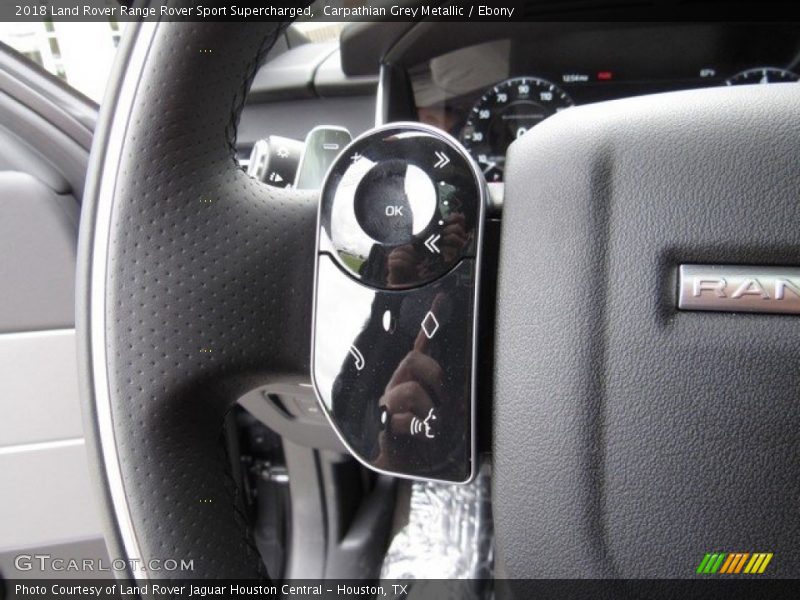 Controls of 2018 Range Rover Sport Supercharged