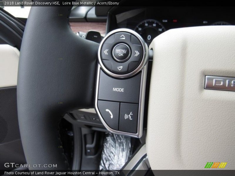 Loire Blue Metallic / Acorn/Ebony 2018 Land Rover Discovery HSE