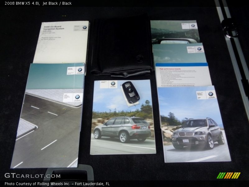 Jet Black / Black 2008 BMW X5 4.8i