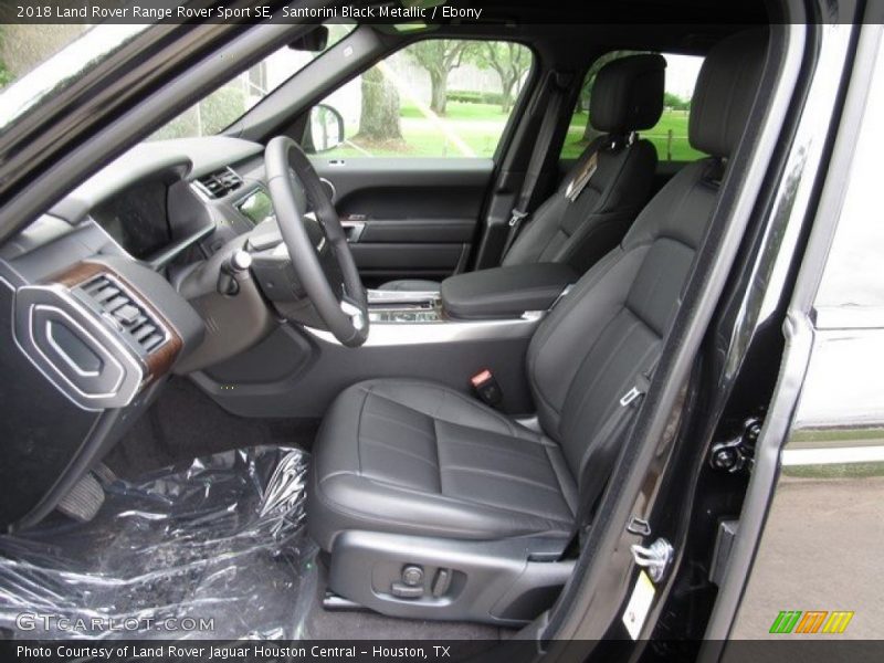 Santorini Black Metallic / Ebony 2018 Land Rover Range Rover Sport SE