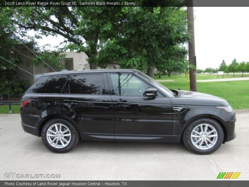 Santorini Black Metallic / Ebony 2018 Land Rover Range Rover Sport SE