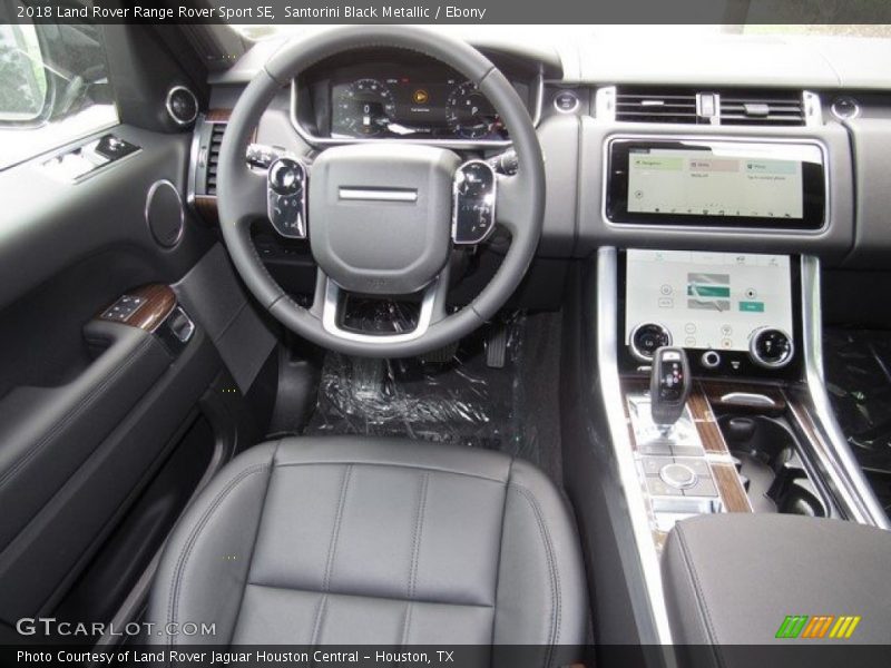 Santorini Black Metallic / Ebony 2018 Land Rover Range Rover Sport SE