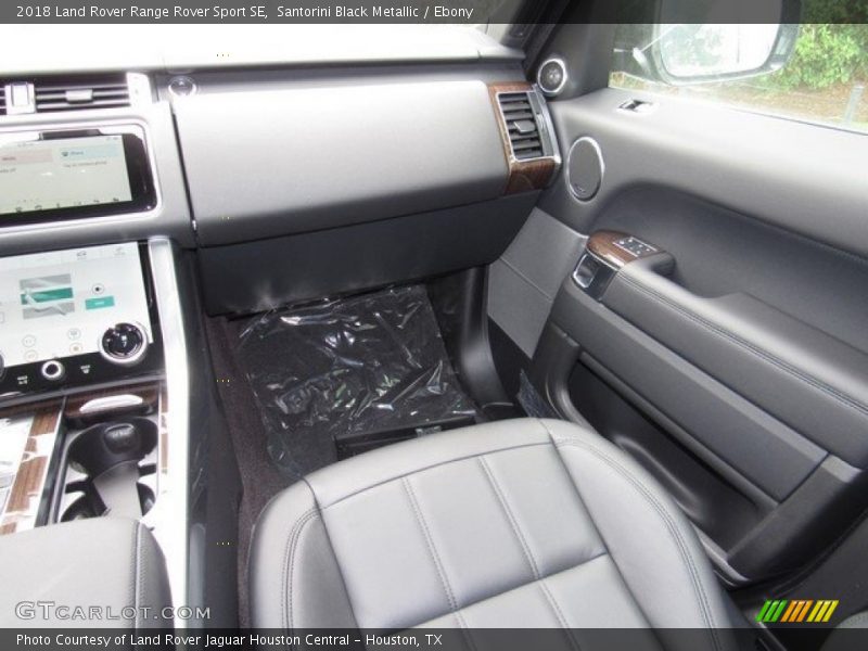 Santorini Black Metallic / Ebony 2018 Land Rover Range Rover Sport SE