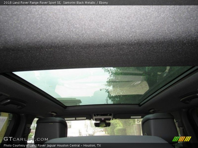 Santorini Black Metallic / Ebony 2018 Land Rover Range Rover Sport SE