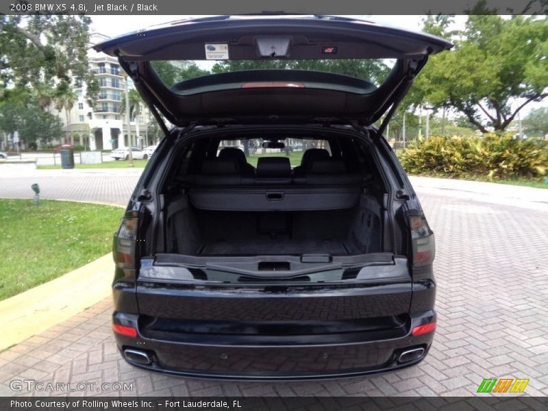 Jet Black / Black 2008 BMW X5 4.8i