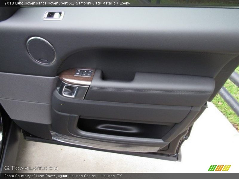 Santorini Black Metallic / Ebony 2018 Land Rover Range Rover Sport SE