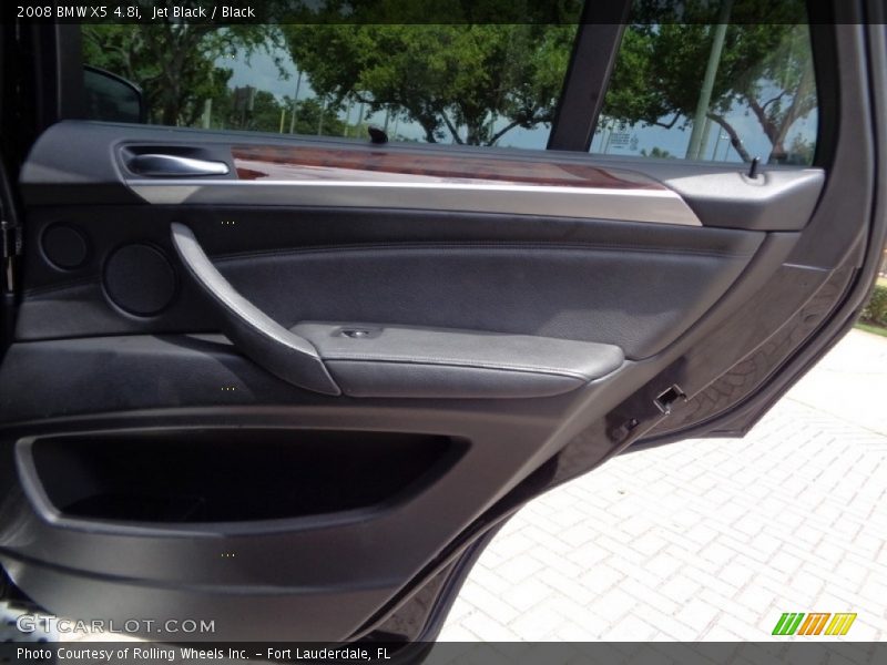 Jet Black / Black 2008 BMW X5 4.8i