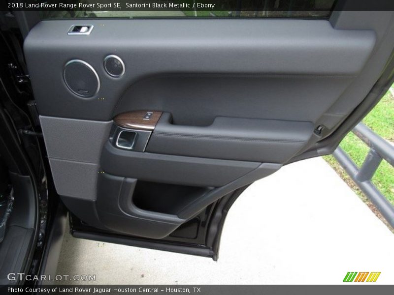 Santorini Black Metallic / Ebony 2018 Land Rover Range Rover Sport SE