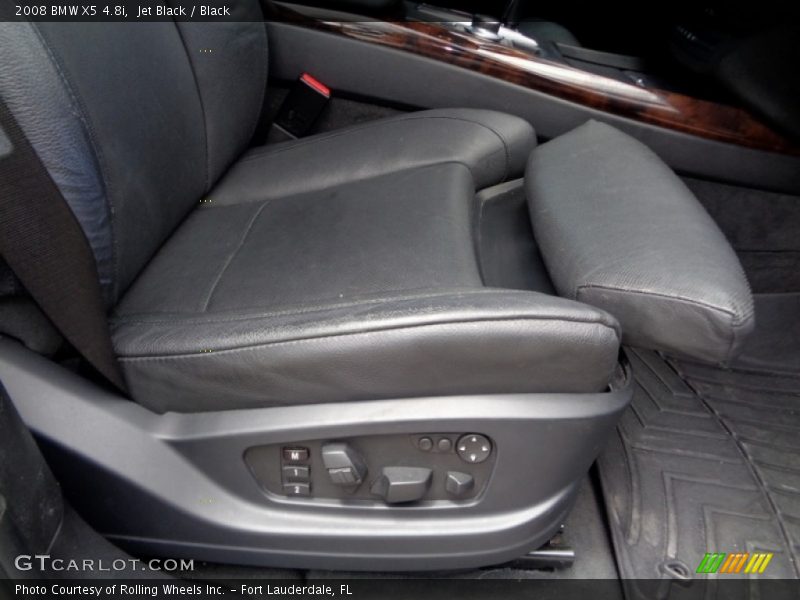 Jet Black / Black 2008 BMW X5 4.8i