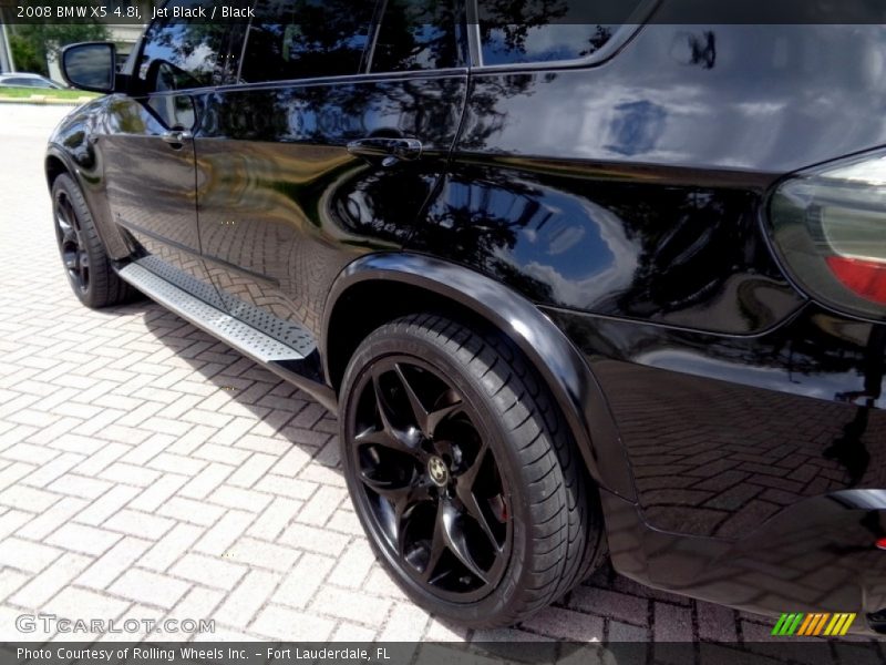 Jet Black / Black 2008 BMW X5 4.8i
