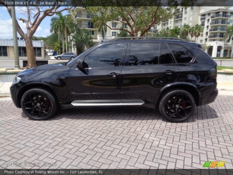 Jet Black / Black 2008 BMW X5 4.8i