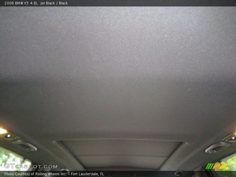 Jet Black / Black 2008 BMW X5 4.8i