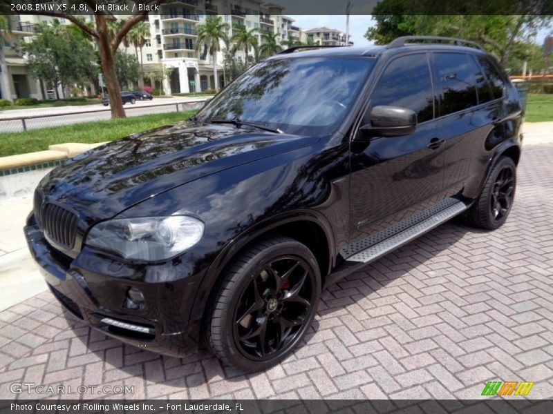 Jet Black / Black 2008 BMW X5 4.8i