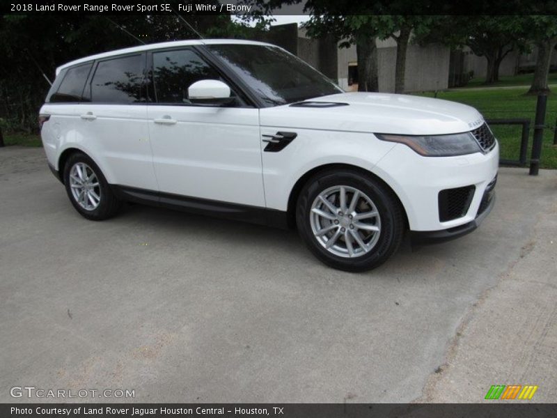 Fuji White / Ebony 2018 Land Rover Range Rover Sport SE