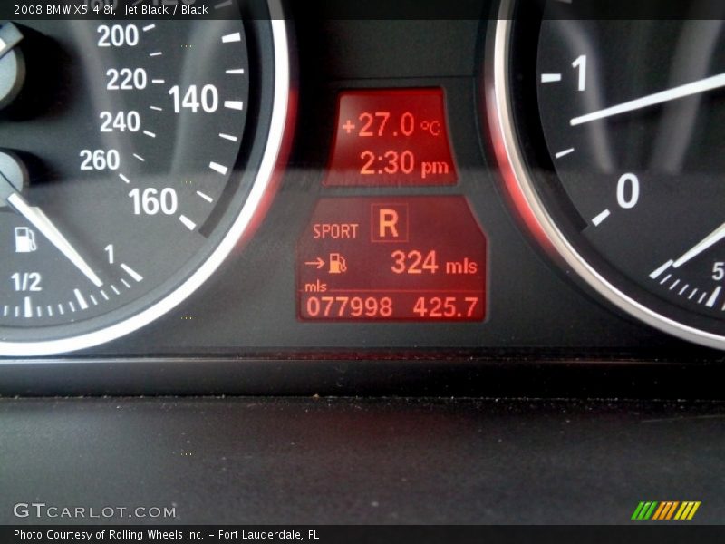 Jet Black / Black 2008 BMW X5 4.8i