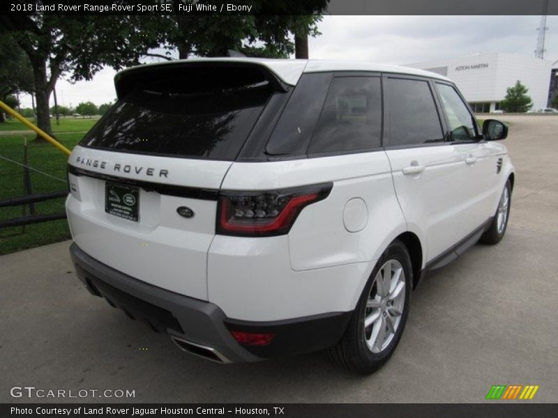 Fuji White / Ebony 2018 Land Rover Range Rover Sport SE