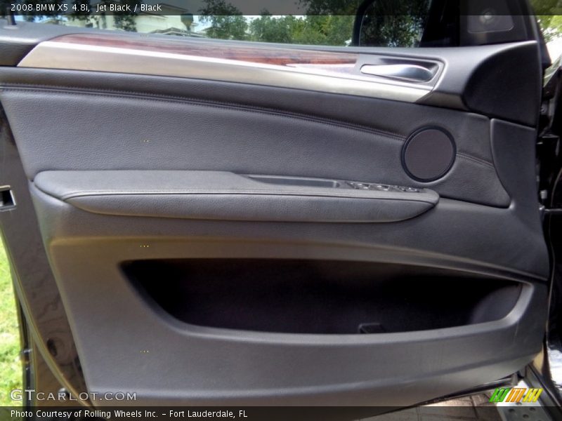 Jet Black / Black 2008 BMW X5 4.8i