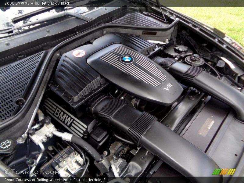 Jet Black / Black 2008 BMW X5 4.8i