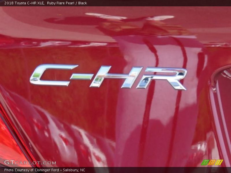 Ruby Flare Pearl / Black 2018 Toyota C-HR XLE