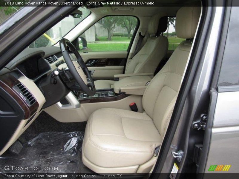 Corris Grey Metallic / Espresso/Almond 2018 Land Rover Range Rover Supercharged