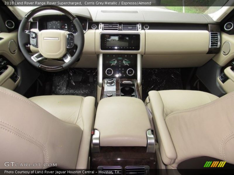 Corris Grey Metallic / Espresso/Almond 2018 Land Rover Range Rover Supercharged