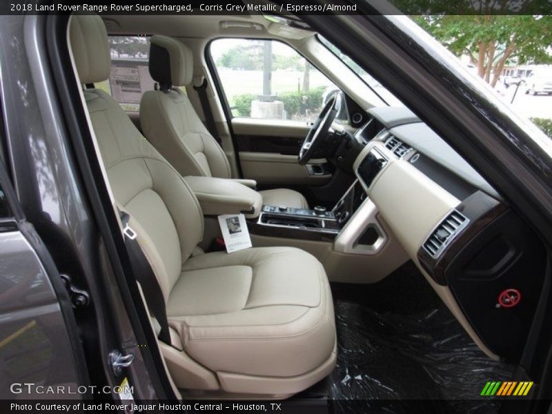 Corris Grey Metallic / Espresso/Almond 2018 Land Rover Range Rover Supercharged