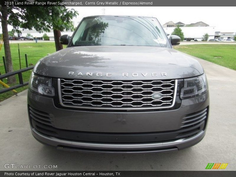 Corris Grey Metallic / Espresso/Almond 2018 Land Rover Range Rover Supercharged
