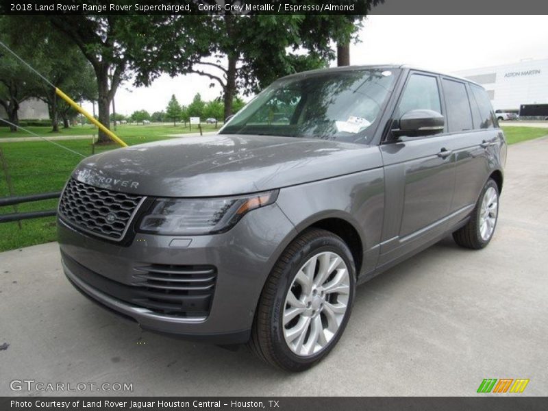 Corris Grey Metallic / Espresso/Almond 2018 Land Rover Range Rover Supercharged