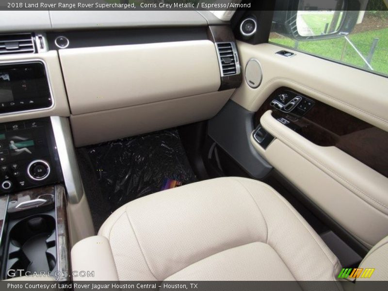 Corris Grey Metallic / Espresso/Almond 2018 Land Rover Range Rover Supercharged