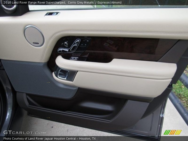 Corris Grey Metallic / Espresso/Almond 2018 Land Rover Range Rover Supercharged