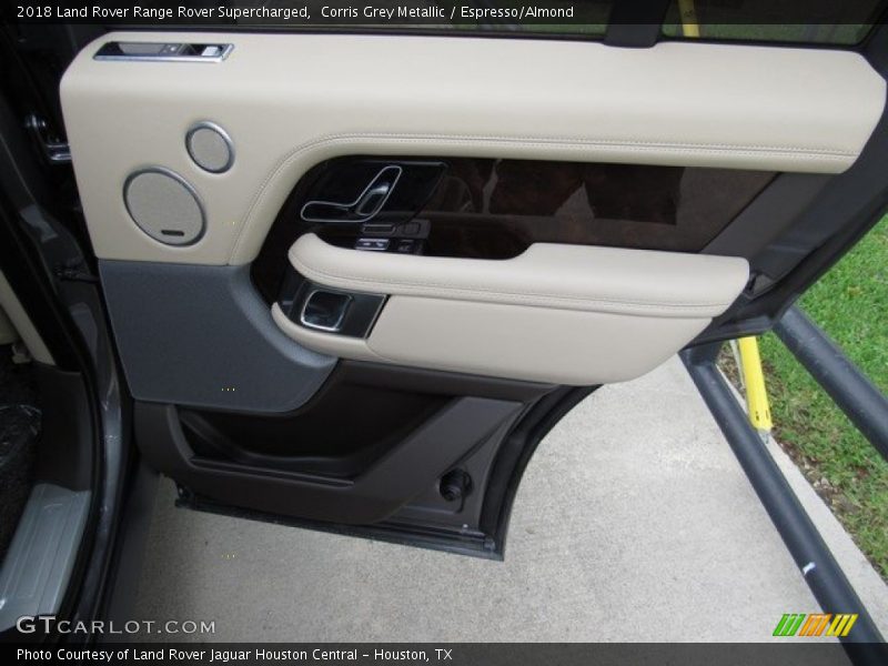 Corris Grey Metallic / Espresso/Almond 2018 Land Rover Range Rover Supercharged