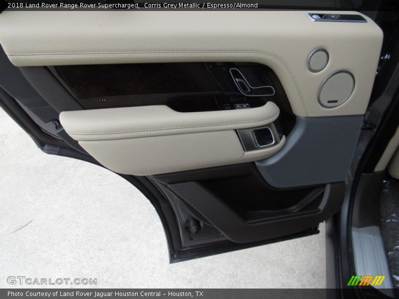 Corris Grey Metallic / Espresso/Almond 2018 Land Rover Range Rover Supercharged