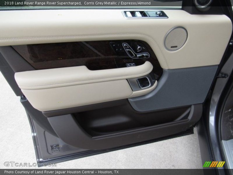 Corris Grey Metallic / Espresso/Almond 2018 Land Rover Range Rover Supercharged