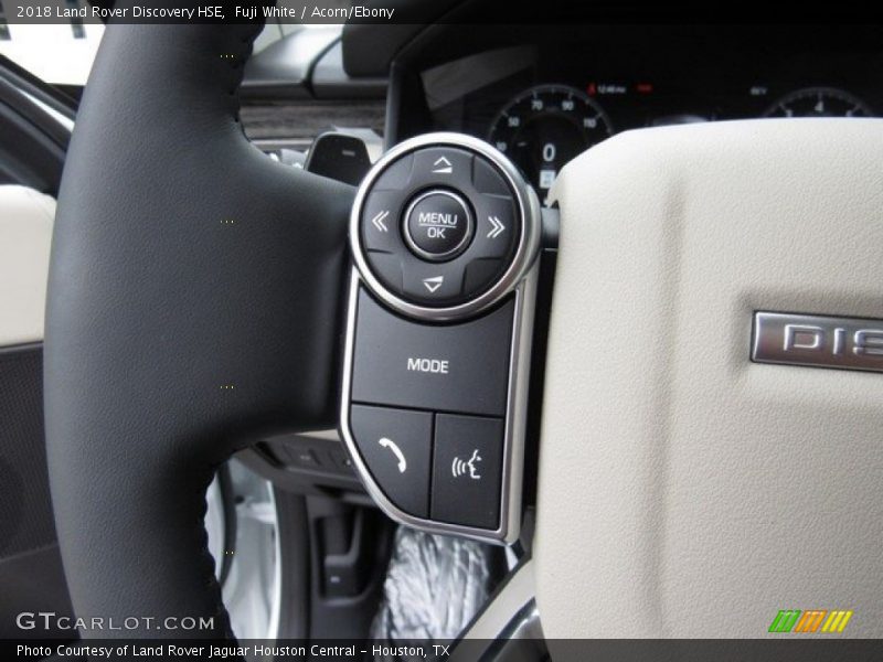 Fuji White / Acorn/Ebony 2018 Land Rover Discovery HSE