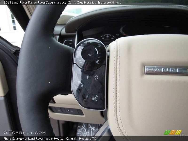 Corris Grey Metallic / Espresso/Almond 2018 Land Rover Range Rover Supercharged