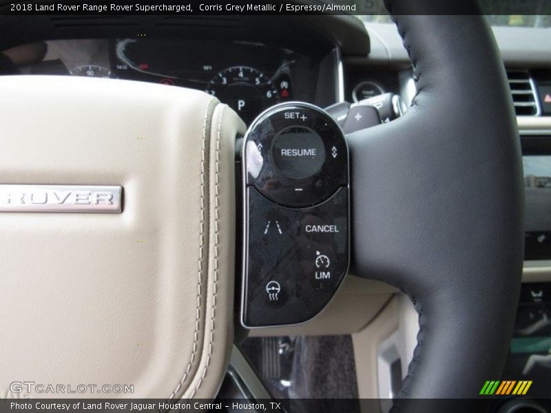 Corris Grey Metallic / Espresso/Almond 2018 Land Rover Range Rover Supercharged