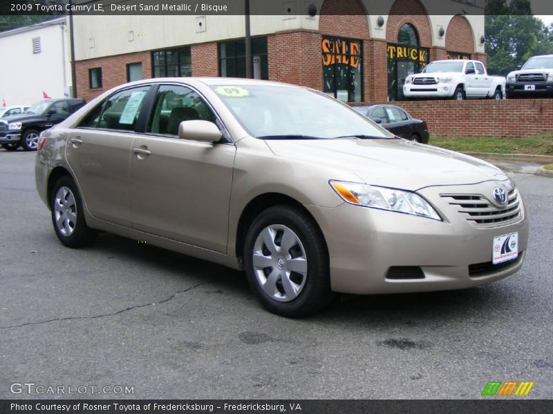 Desert Sand Metallic / Bisque 2009 Toyota Camry LE