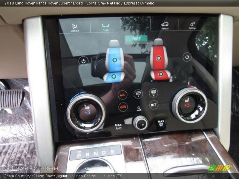Corris Grey Metallic / Espresso/Almond 2018 Land Rover Range Rover Supercharged