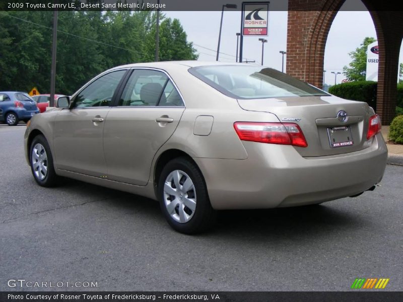 Desert Sand Metallic / Bisque 2009 Toyota Camry LE