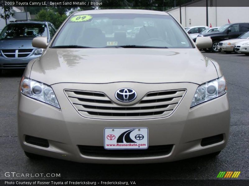 Desert Sand Metallic / Bisque 2009 Toyota Camry LE