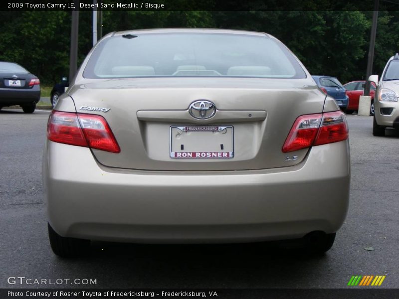 Desert Sand Metallic / Bisque 2009 Toyota Camry LE
