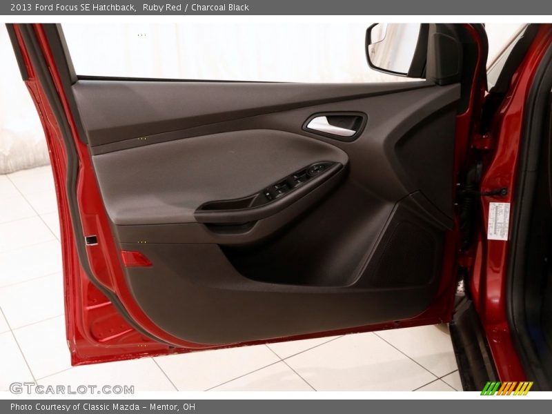 Ruby Red / Charcoal Black 2013 Ford Focus SE Hatchback