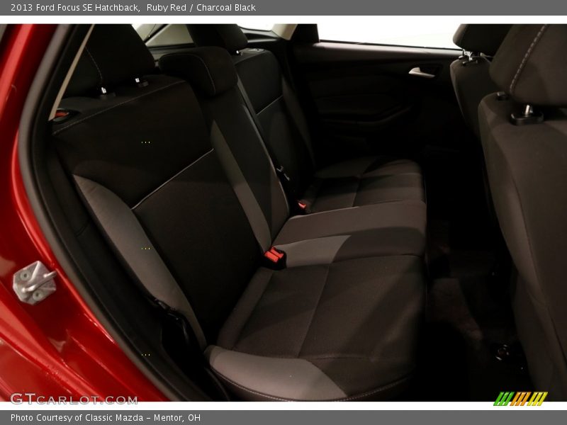 Ruby Red / Charcoal Black 2013 Ford Focus SE Hatchback