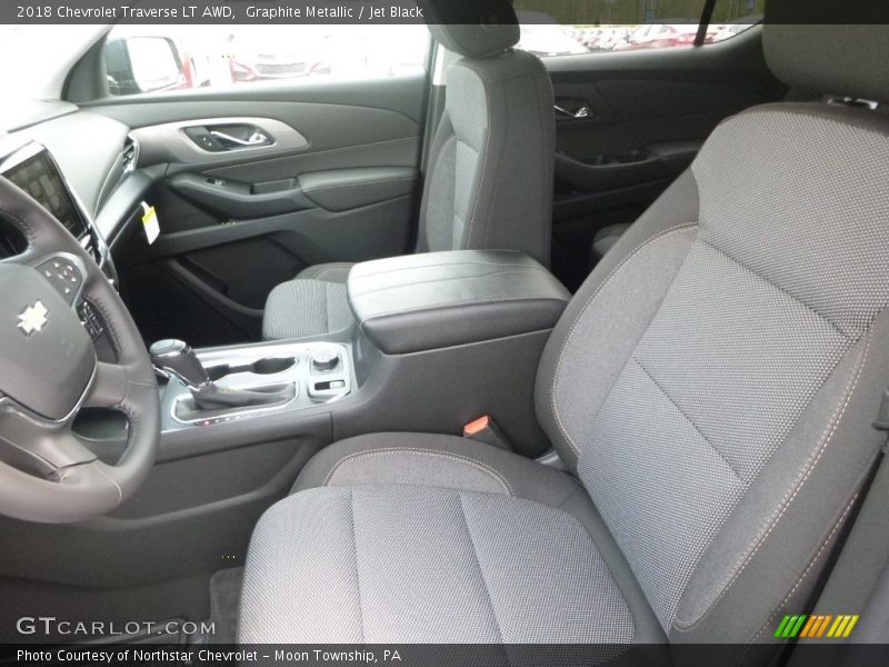 Graphite Metallic / Jet Black 2018 Chevrolet Traverse LT AWD