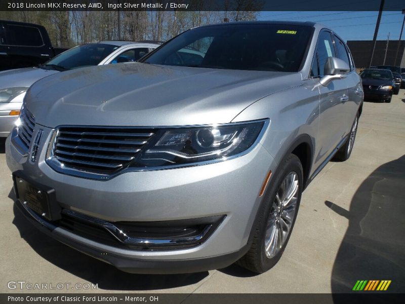 Front 3/4 View of 2018 MKX Reserve AWD