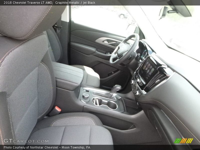 Graphite Metallic / Jet Black 2018 Chevrolet Traverse LT AWD