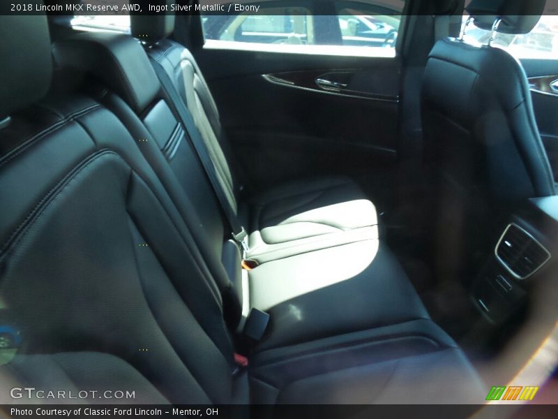 Ingot Silver Metallic / Ebony 2018 Lincoln MKX Reserve AWD